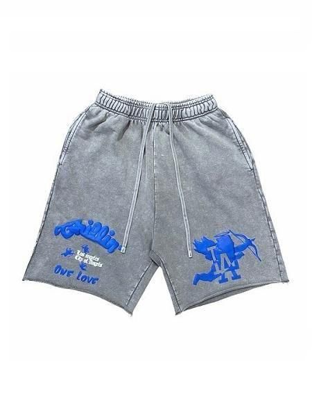 CHILLIN'(チリン)】LA ANGEL PIGMENT SWEAT SHORTS (スエットショーツ