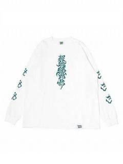 <img class='new_mark_img1' src='https://img.shop-pro.jp/img/new/icons7.gif' style='border:none;display:inline;margin:0px;padding:0px;width:auto;' />Super green(ѡ꡼)SG ĶϺ L/S T-shirt (ĹµT) White