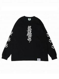 <img class='new_mark_img1' src='https://img.shop-pro.jp/img/new/icons7.gif' style='border:none;display:inline;margin:0px;padding:0px;width:auto;' />Super green(ѡ꡼)SG ĶϺ L/S T-shirt (ĹµT) Black