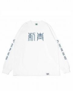 <img class='new_mark_img1' src='https://img.shop-pro.jp/img/new/icons7.gif' style='border:none;display:inline;margin:0px;padding:0px;width:auto;' />Super green(ѡ꡼)SG IREZUMI L/S T-shirt (ĹµT) White