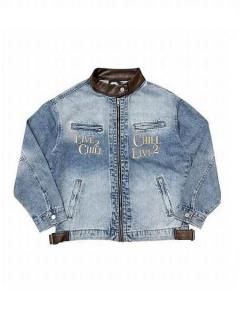 <img class='new_mark_img1' src='https://img.shop-pro.jp/img/new/icons7.gif' style='border:none;display:inline;margin:0px;padding:0px;width:auto;' />CHILLIN'()Single Denim Jacket (󥰥ǥ˥ॸ㥱å) Blue