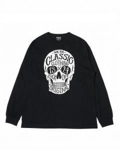 <img class='new_mark_img1' src='https://img.shop-pro.jp/img/new/icons7.gif' style='border:none;display:inline;margin:0px;padding:0px;width:auto;' />Classic clothing OG(饷å)Black jack L/S T-shirt (ĹµT) Black