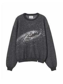 <img class='new_mark_img1' src='https://img.shop-pro.jp/img/new/icons7.gif' style='border:none;display:inline;margin:0px;padding:0px;width:auto;' />MAGIC STICK(ޥåƥå)3M Galaxy Crew Knit () Black