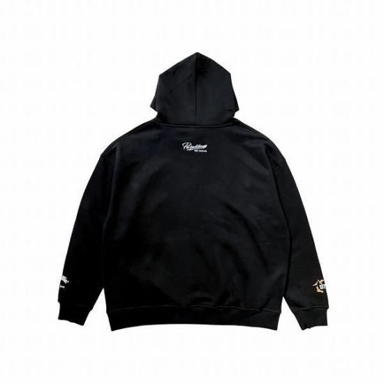 CHILLIN'(チリン)】Eagle Hoodie (ロゴパーカー) Black