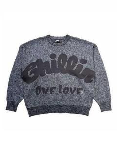 <img class='new_mark_img1' src='https://img.shop-pro.jp/img/new/icons7.gif' style='border:none;display:inline;margin:0px;padding:0px;width:auto;' />CHILLIN'()SHINY SWEATER () Black