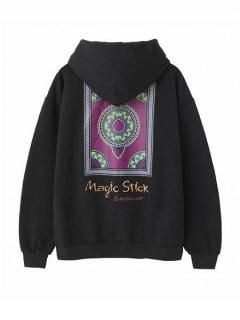 <img class='new_mark_img1' src='https://img.shop-pro.jp/img/new/icons7.gif' style='border:none;display:inline;margin:0px;padding:0px;width:auto;' />MAGIC STICK(ޥåƥå)Sun Faded Badu Hoodie (ץ륪Сѡ) Black