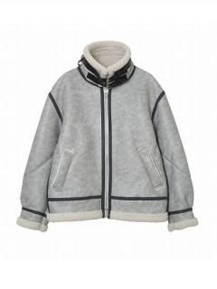 <img class='new_mark_img1' src='https://img.shop-pro.jp/img/new/icons7.gif' style='border:none;display:inline;margin:0px;padding:0px;width:auto;' />MAGIC STICK(ޥåƥå)Soft Shield Type B-3 Jacket (ࡼȥ B-3㥱å) Grey