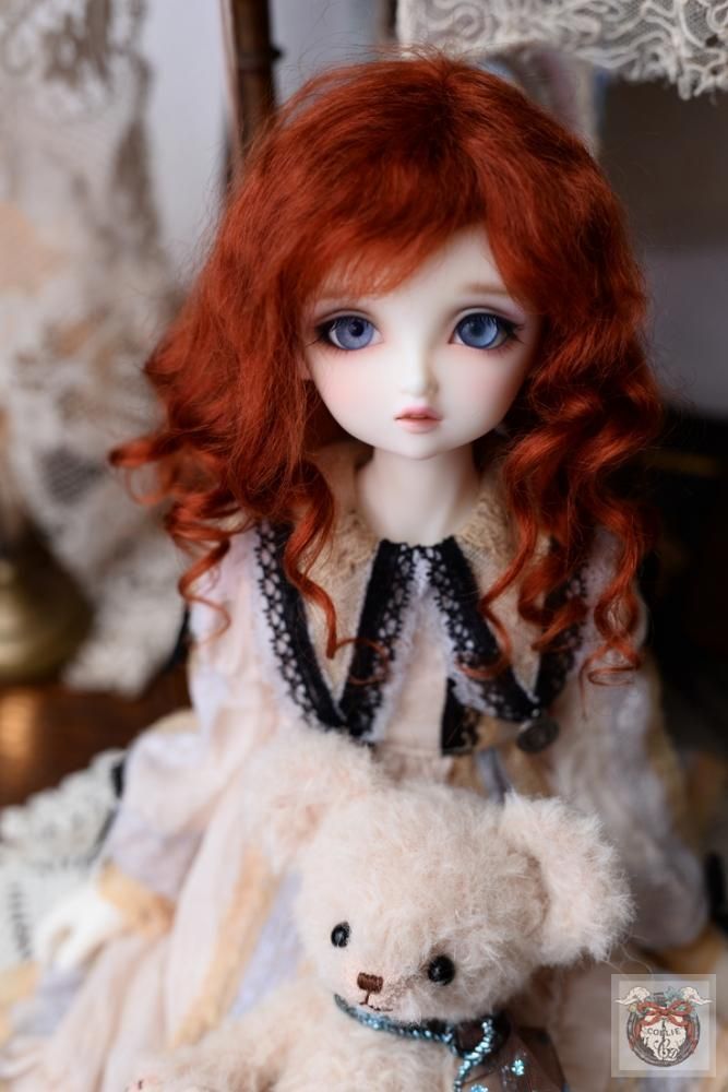 大きな割引 AX74 1/3 BJD 耐熱 1/3 BJDドール用 リネンバッグ ウィッグ