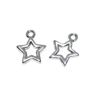 星Starモチーフチャーム | 低金属アレルギーのアクセサリー素材