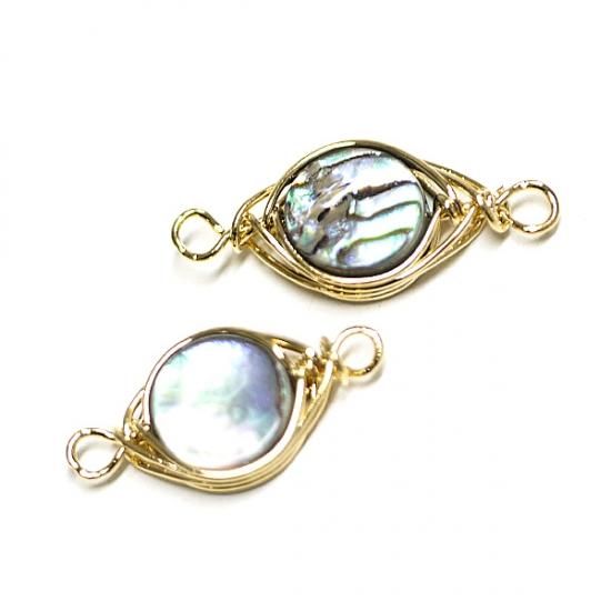 1個 1点もの アワビの貝殻abalone Shell 両カン付きゴールドチャーム パーツ こだわりハンドメイドアクセサリー 素材 パーツdiybejewel 1個 1点もの アワビの貝殻abalone Shell 両カン付きゴールドチャーム パーツ こだわりハンドメイドアクセサリー 素材 パーツdiybejewel