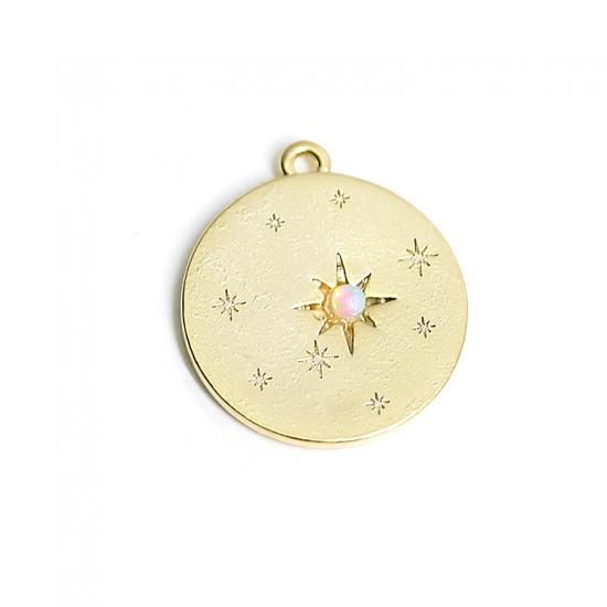 【新品未使用】18金オパールチャーム 2fe4c4124512f7cd646cfdee49b185