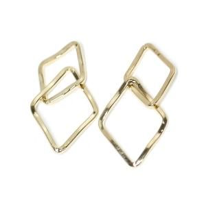 ゴールドミニダイヤモンドイヤリングチャーム DIAMOND MINI RING CHARM(2JC0079)K10 チャーム｜スター