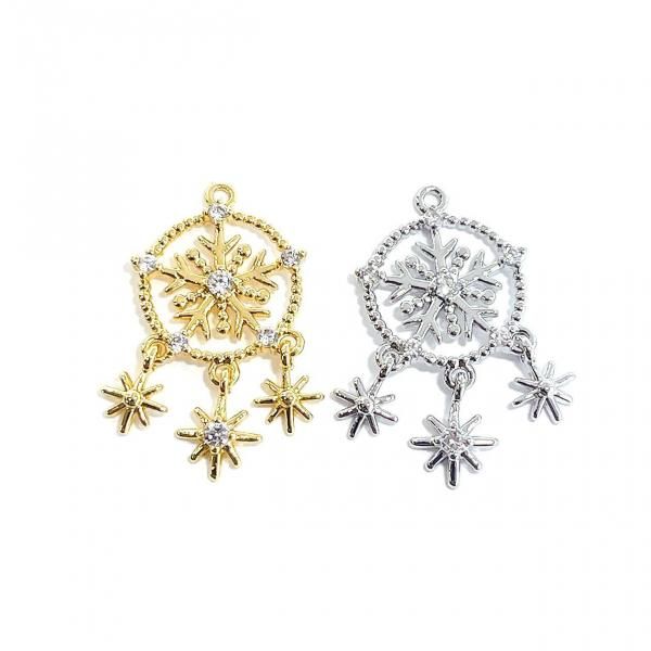 1ġ۵CZ Snow Flake Ρե졼ɤ㡼