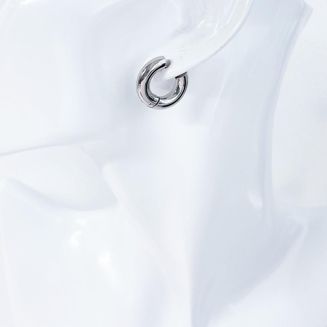2個/1ペア】線径約5mm 外径約20mm チャンキーフープピアス 2個/1ペア】線径約5mm 外径約20mm チャンキーフープピアス