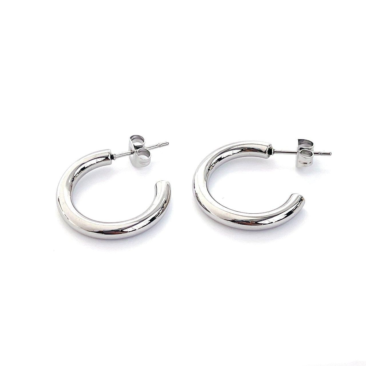 2個/1ペア】線径約3mm 約20mm フープピアス サージカル