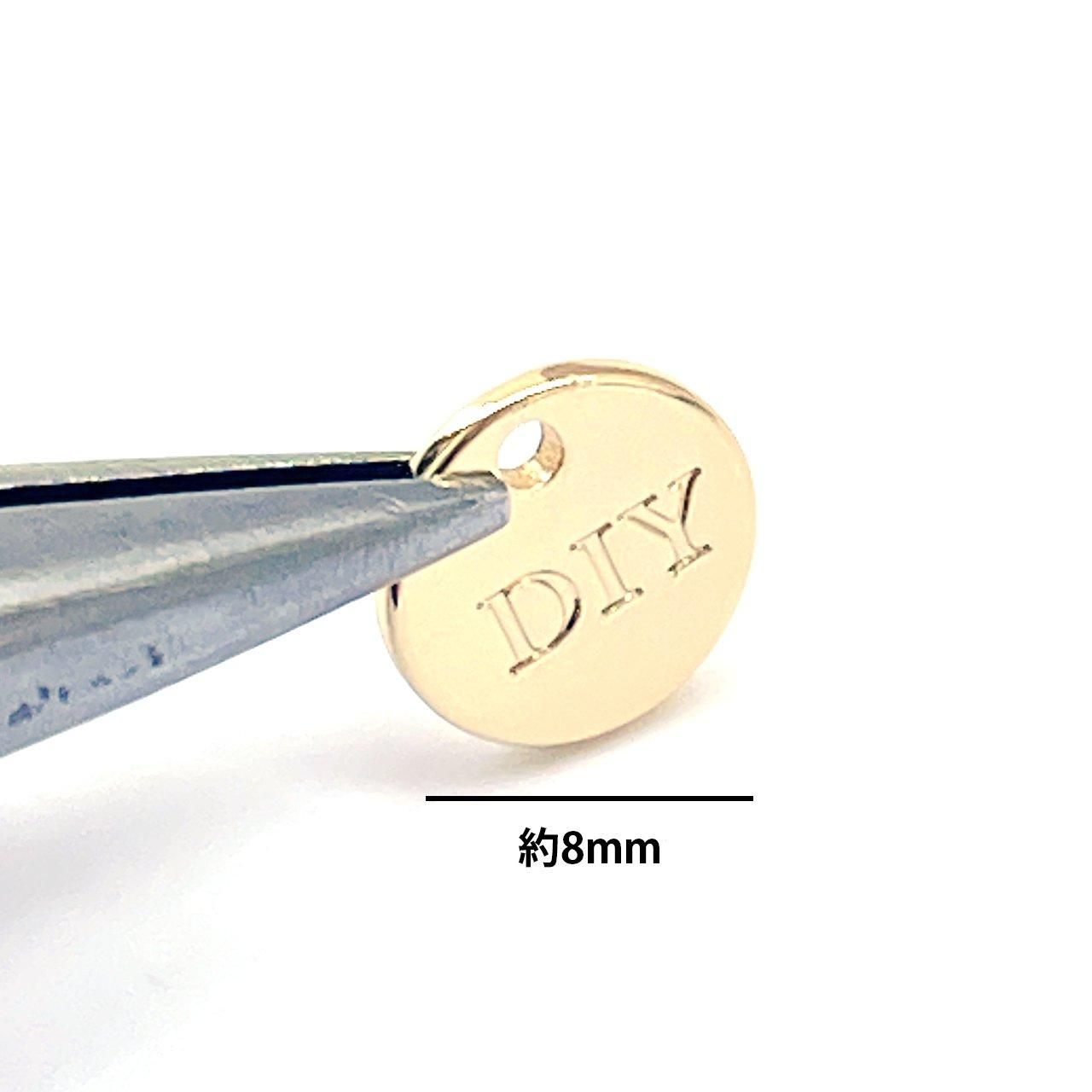 カスタマイズ可能なロゴタグ | DIYチャーム - 日本製低金属アレルギー