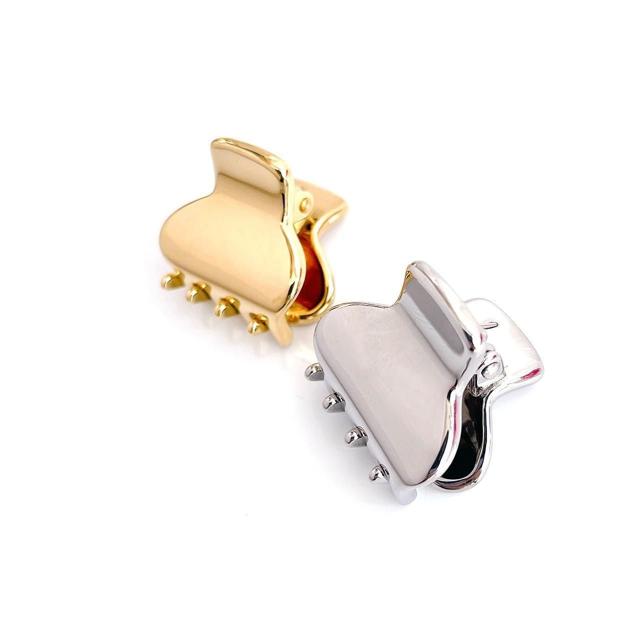 ステンレスミニヘアクリップ | 小型 デザイン - DIYBEJEWEL