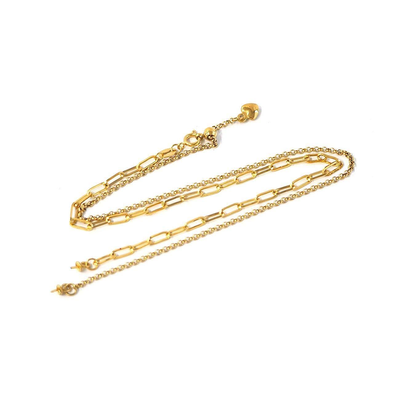 スライドボール付きチェーン | サージカルステンレス316L - DIYBEJEWEL