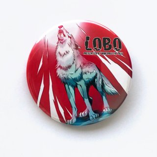 LOBO缶バッジ (NO.8)