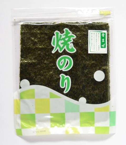 青混ぜ海苔 10枚入 - 戸田理平商店～「人と地球に優しい海苔屋