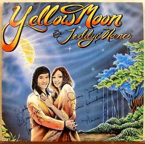 洋楽 Yellow Moon / Teddy & Nanci '1978 Hawaii EAST RECORD -