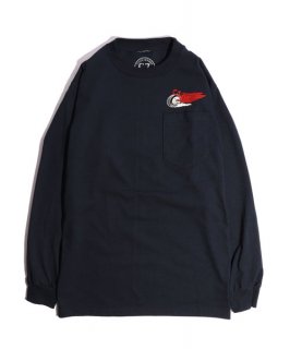 CycleZombies / サイクルゾンビーズ FINISH LINE L/S Pocket T-SHIRT