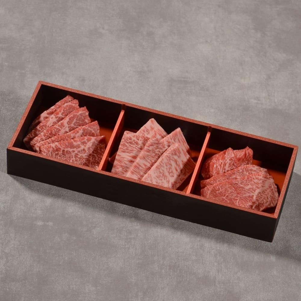 鳥取和牛盛り合わせ焼肉3種 やまのおかげ屋