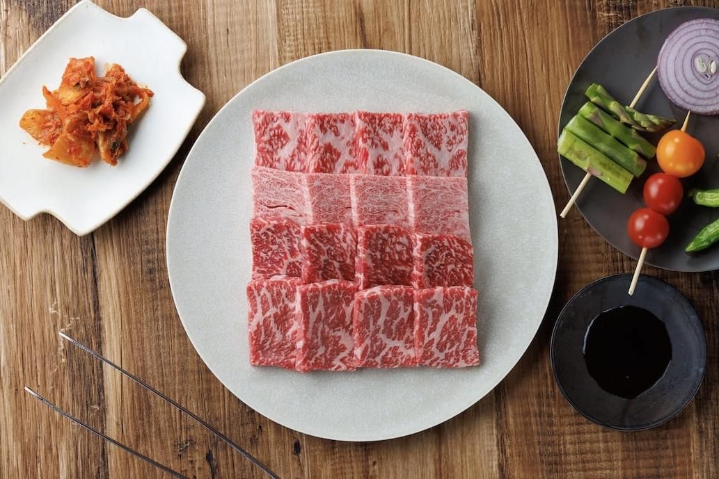 やまのおかげ屋特製鳥取和牛焼肉3種お正月用 サーロイン・ランプ・かめのこう<br />