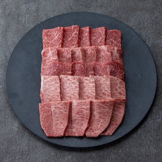鳥取和牛オレイン55 5種類の希少部位焼肉セット300g 【八角形箱入】