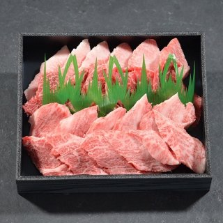 鳥取和牛オレイン55 焼肉3種盛り　400g 化粧箱黒