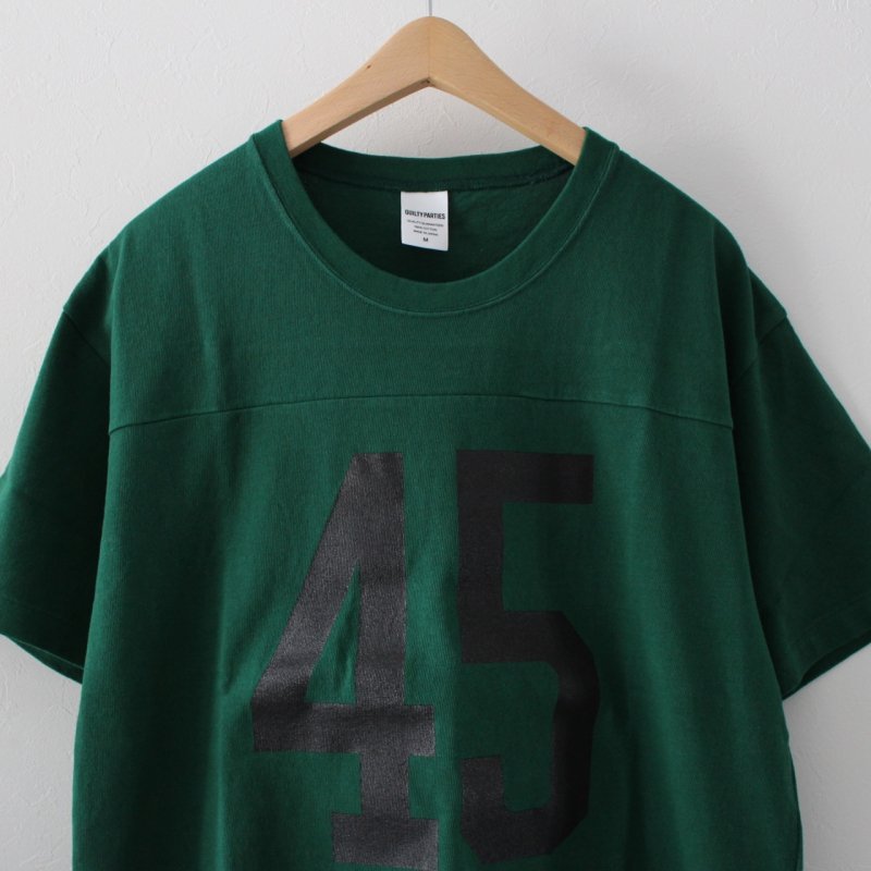 WACKO MARIA（ワコマリア）FOOTBALL T-SHIRT GREEN | VITAL ORGAN（バイタルオーガン）商品ページ