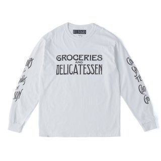 BILLBOARD(ビルボード) / LONG SLEEVES T-SHIRTS "PERRY"【WHITE】