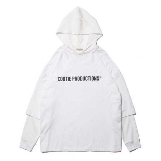 COOTIE(クーティー) CTE-19A304 Cellie L/S Parka (COOTIE LOGO) WHITE