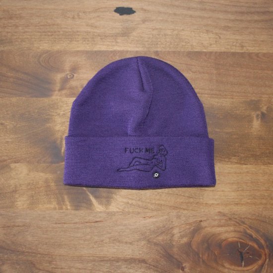 WACKO MARIA（ワコマリア）WOOL KNIT WATCH CAP (TYPE-4) PURPLE