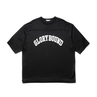COOTIEʥƥ/ CTE-21S313 R/C Football S/S Tee "GLORY BOUND"BLACK