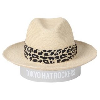 WACKO MARIA（ワコマリア）HAT-04-JOHNNY-BRISA (G4) NATURE/YELLOW LEOPARD-GROSGRAIN  | VITAL ORGAN（バイタルオーガン）商品ページ