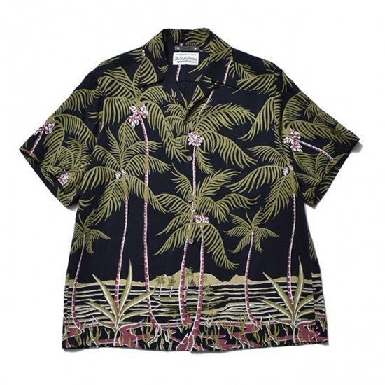 MINEDENIM (マインデニム ) WACKO MARIA × MINEDENIM Palm tree Hawaiian Shirt BLT |  VITAL ORGAN（バイタルオーガン）商品ページ