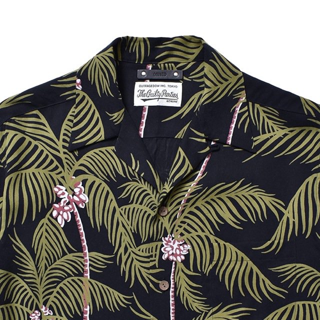 MINEDENIM (マインデニム ) WACKO MARIA × MINEDENIM Palm tree Hawaiian Shirt BLT |  VITAL ORGAN（バイタルオーガン）商品ページ
