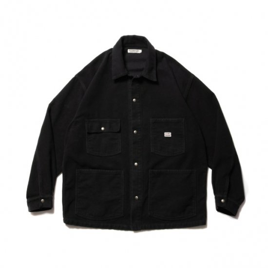 COOTIE(クーティー) CTE-21A205 Napping Buffalo Cloth Coverall BLACK | VITAL  ORGAN（バイタルオーガン）商品ページ