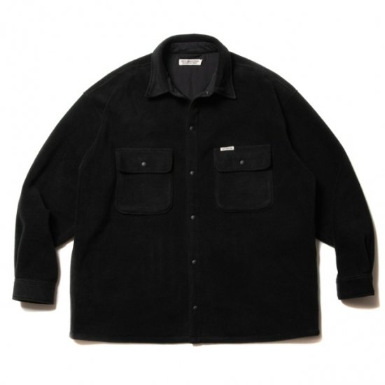 COOTIE(クーティー) CTE-21A220 Fleece CPO Jacket Black | VITAL
