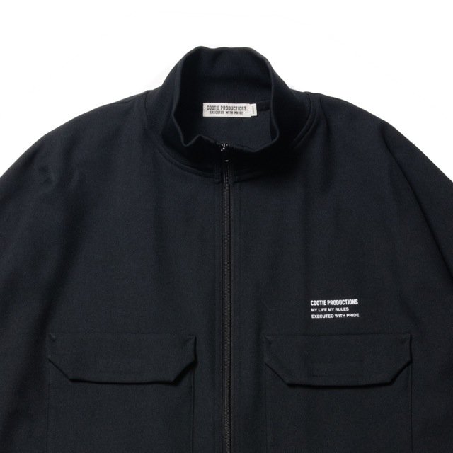 COOTIE(クーティー) CTE-22S207 Polyester Twill Track Jackets BLACK