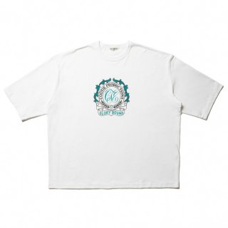 COOTIE（クーティー）/ CTE-21A335 Print Oversized S/S Tee（EMBLEM)【WHITE】
