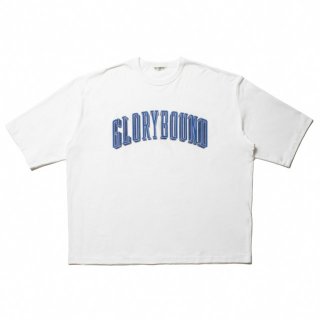 COOTIE（クーティー）/ CTE-21A336 Print Oversized S/S Tee (COLLEGE)【WHITE】