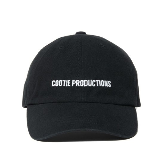 COOTIE(クーティー) CTE-22S508 Hard Twist Yarn 6 Panel Cap BLACK