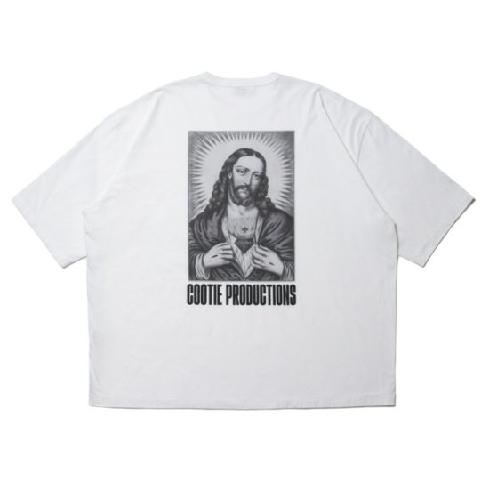 COOTIE(クーティー) CTE-22S348 Print Oversized S/S Tee (JESUS) OFF_WHITE | VITAL  ORGAN（バイタルオーガン）商品ページ