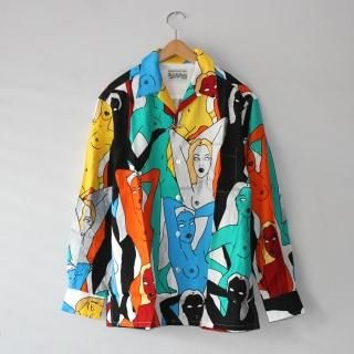 WACKO MARIA 天国東京百女柄図 HAWAIIAN SHIRT bak.unimed.ac.id