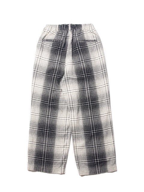 COOTIE(クーティー) CTE-22A115 Ombre Check 2 Tuck Easy Pants