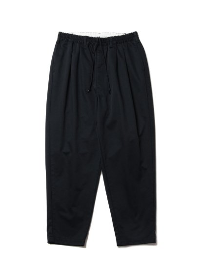 COOTIE(クーティー) CTE-22A120 T/C 2 Tuck Easy Ankle Pants Black