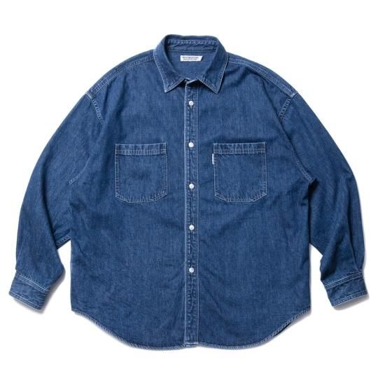 COOTIE（クーティー）CTE-22A410 Denim Work Shirt Indigo Fade