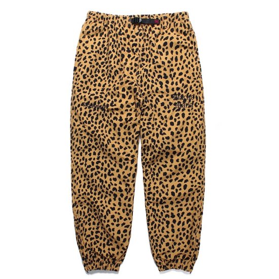 WACKO MARIA（ワコマリア）GRAMICCI / LEOPARD TRACK PANTS BEIGE | VITAL  ORGAN（バイタルオーガン）商品ページ